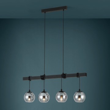 Eglo - Candelabro suspenso 4xE27/40W/230V
