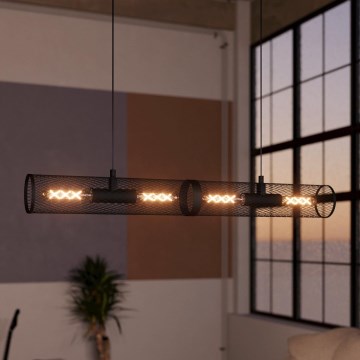 Eglo - Candelabro suspenso 4xE27/40W/230V