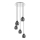 Eglo - Candelabro suspenso 5xE27/40W/230V