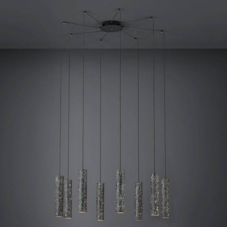 Eglo - Candelabro suspenso LED 8xGU10/4,5W/230V