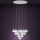 Eglo - Candelabro suspenso LED com regulação 18xLED/3,1W/230V
