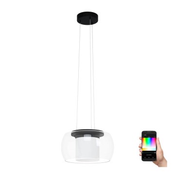 Eglo - Candelabro suspenso LED RGB com regulação BRIAGLIA-C LED/24,8W/230V