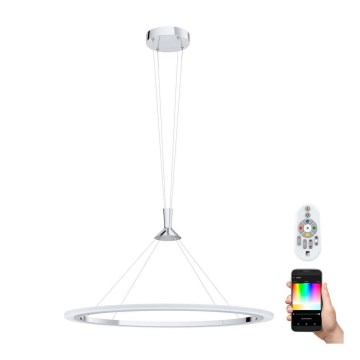 Eglo - Candelabro suspenso LED RGB com regulação HORNITOS-C LED/37W/230V + CR