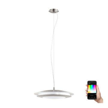 Eglo - Candelabro suspenso LED RGB com regulação MONEVA-C LED/27W/230V