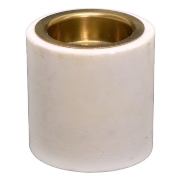 Eglo - Castiçal 6x6 cm mármore/branco