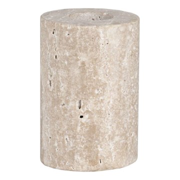 Eglo - Castiçal 7,5x5 cm mármore/bege
