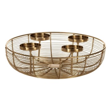 Eglo - Castiçal diâmetro 36 cm dourado