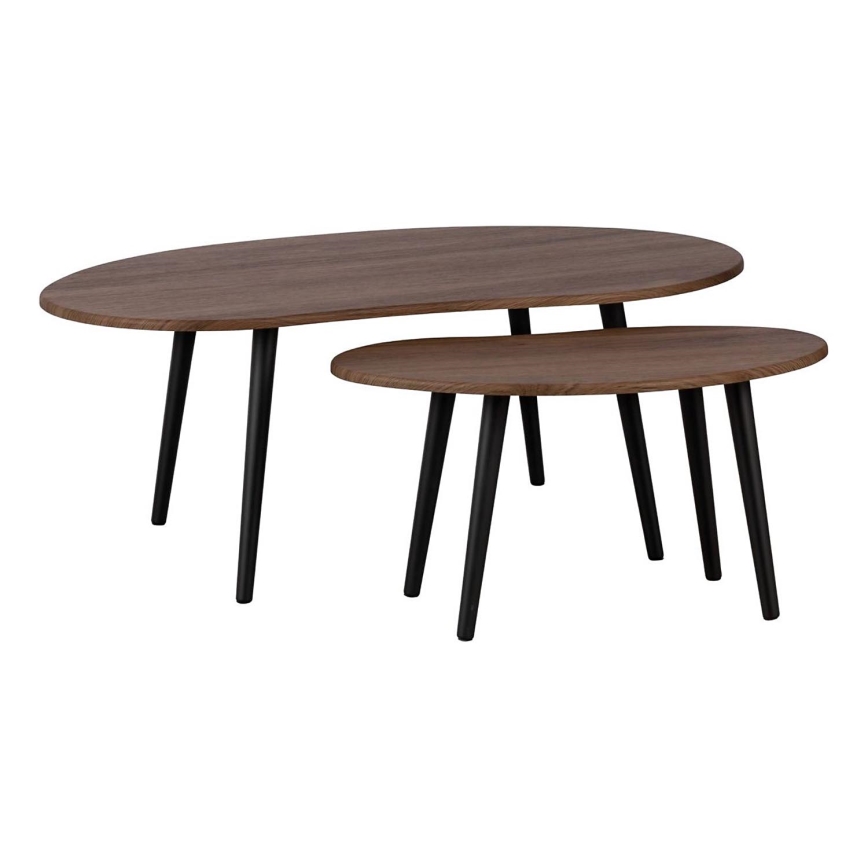 Eglo - CONJUNTO 2x Mesa lateral castanha