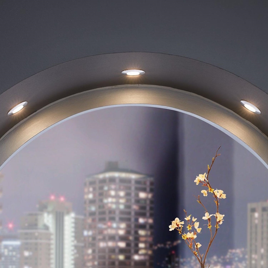 Eglo - CONJUNTO 3x Foco de encastrar LED PINEDA 1xLED/6W/230V