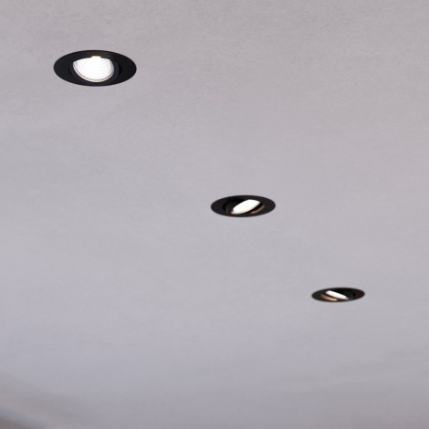 Eglo - CONJUNTO 3x Iluminação embutida LED com regulação SALICETO LED/6W/230V