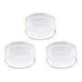 Eglo - Conjunto 3x LED Luminária de embutir TORTOLI LED/5W/230V