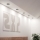 Eglo - Conjunto 5x focos LED de encastrar LED/4,8W/230V 2700/4000/6500K pretos