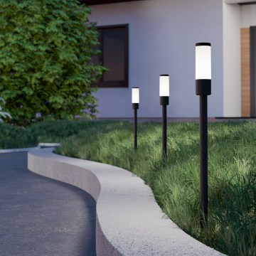 Eglo - Conjunto de 3 candeeiros LED para exterior LED/1W/230V IP44 pretos