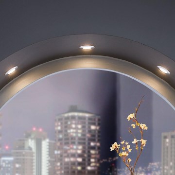 Eglo - Conjunto de 3 spots LED embutidos PINEDA LED/6W/230V