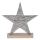 Eglo - Decoração de Natal 21x20,5 cm estrela/prateado