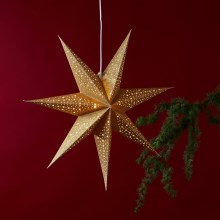 Eglo - Decoração de Natal estrela dourada