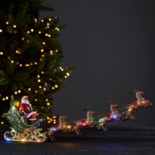 Eglo - Decoração de Natal LED 15xLED/0,03W/3xAAA