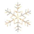 Eglo - Decoração de Natal LED para exterior 24xLED/0,066W/24/230V IP44 branco quente