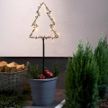 Eglo - Decoração de Natal LED para exterior, árvore, LED/3xAA, IP44