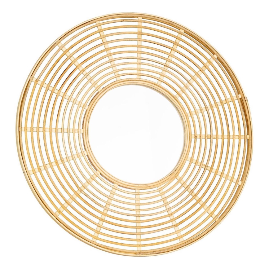 Eglo - Espelho de parede diâmetro 55 cm bambu