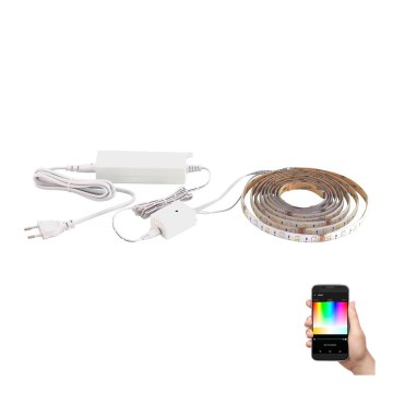 Eglo - Fita LED RGB 5m STRIPE-C LED/19W/230V