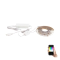 Eglo - Fita LED RGBW Regulável 5m LED/11W/12/230V 2700-6500K ZigBee