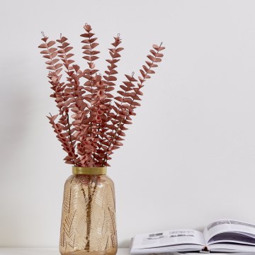 Eglo - Flor artificial 50 cm vermelho