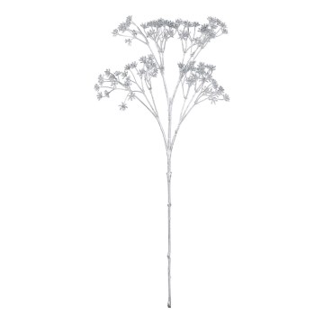 Eglo - Flor artificial 53 cm prateado