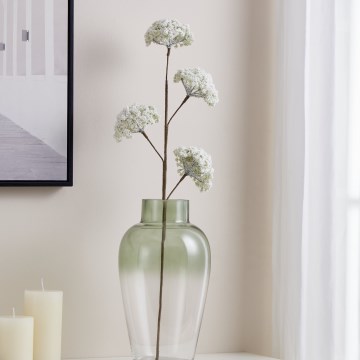 Eglo - Flor artificial 70 cm branco