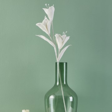 Eglo - Flor artificial 85 cm branco