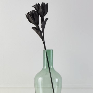 Eglo - Flor artificial 90 cm preto