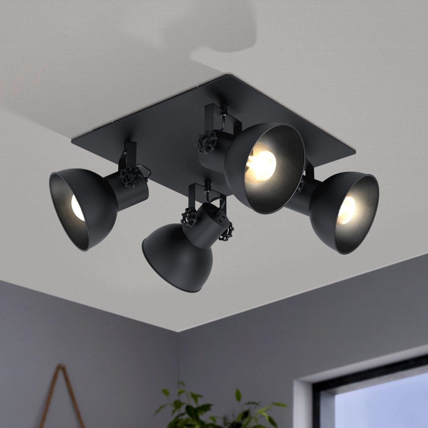 Eglo - Foco 4xE27/40W/230V