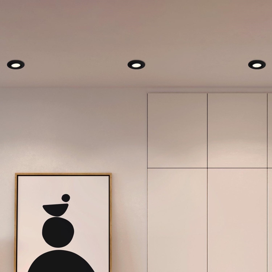 Eglo - Foco de encastrar LED com regulação/5,5W/230V