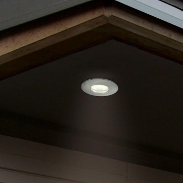 Eglo - Foco de encastrar LED de casa de banho 1xGU10/5W/230V IP65