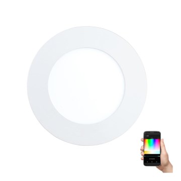 Eglo - Foco de encastrar LED RGB com regulação FUEVA-C LED/5,4W/230V