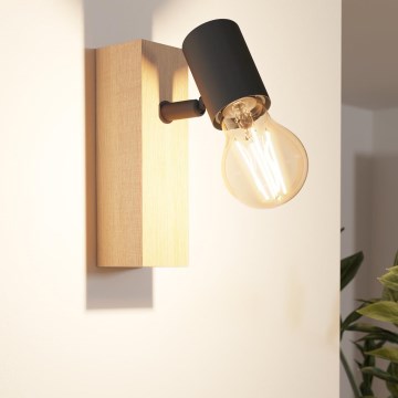 Eglo - Foco de parede TOWNSHEND 1xE27/10W/230V