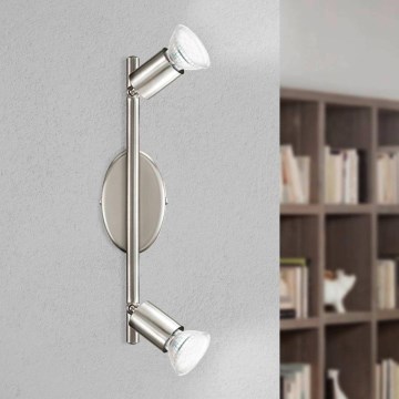 Eglo - Foco LED 2xGU10/2,8W/230V