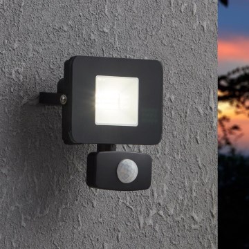 Eglo - Holofote com sensor LED LED/10W/230V IP44