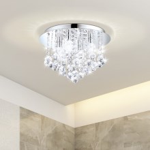 Eglo - Iluminação de casa de banho de cristal LED 8xG9/3W/230V IP44