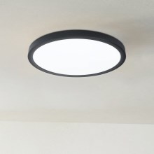 Eglo - Iluminação de casa de banho LED com regulação LED/19,5W/230V 2700-6500K IP44 preto