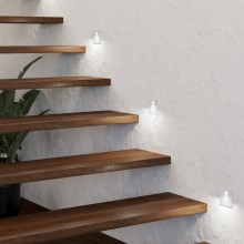 Eglo - Iluminação de escada LED LED/2W/230V branca