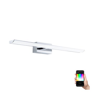 Eglo - Iluminação de espelho para casa de banho LED RGBW regulável 15,6W/230V IP44 ZigBee