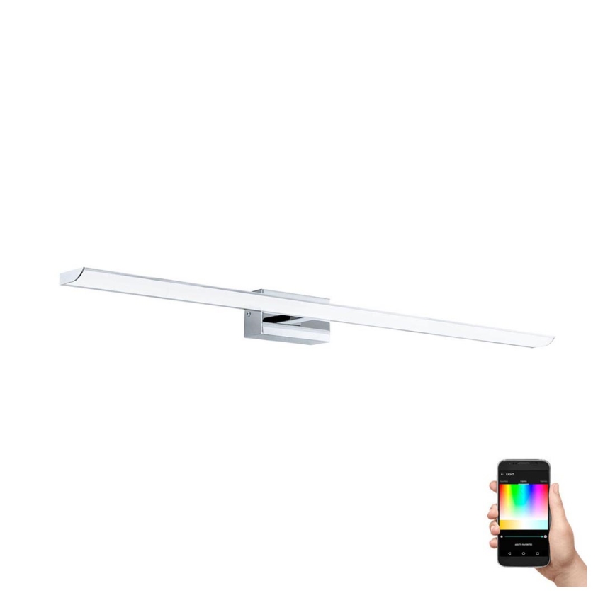 Eglo - Iluminação de espelho para casa de banho LED RGBW regulável 21,5W/230V IP44 ZigBee