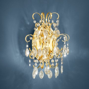 Eglo - Iluminação de parede 1xE14/25W/230V dourada