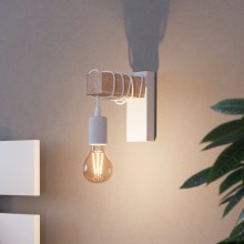 Eglo - Iluminação de parede 1xE27/10W/230V