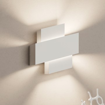 Eglo - Iluminação de parede 1xE27/40W/230V branco