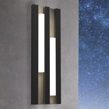 Eglo - Iluminação de parede exterior LED 2xLED/4,2W/230V IP55