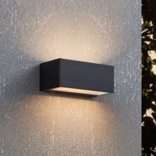 Eglo - Iluminação de parede exterior LED 2xLED/5W/230V IP65