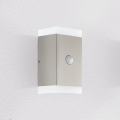 Eglo - Iluminação de parede exterior LED com sensor 2xGU10/4,6W/230V IP44