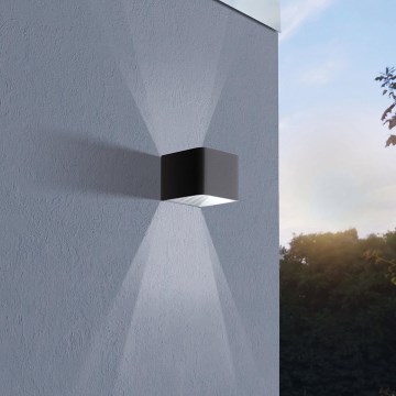 Eglo - Iluminação de parede exterior LED LED/6W/230V IP44